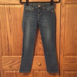 Express Stella cropped jean legging